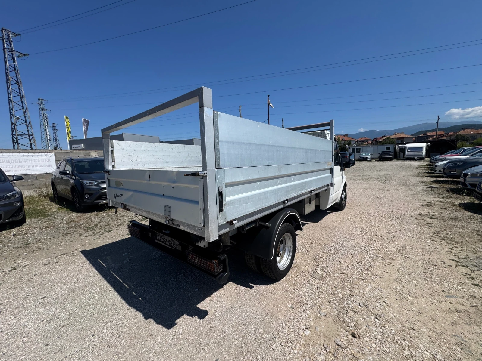 Ford Transit 2.4TDdi Самосвал Алуминиев кош Италия, снимка 7 - Бусове и автобуси - 55458189