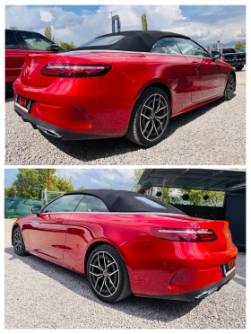 Mercedes-Benz E 220 d///AMG///4x4/CABRIO/69000км/ПЕРЛА/НОВА КОЛА///, снимка 9