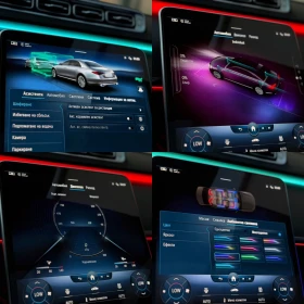 Mercedes-Benz S 400 AMG Line/3D Burmester/Black Edition , снимка 15