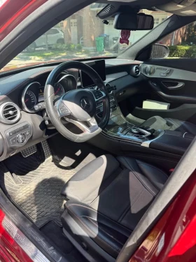 Mercedes-Benz C 450 AMG * Designo Cardinal Red pain * BURMESTER * , снимка 7