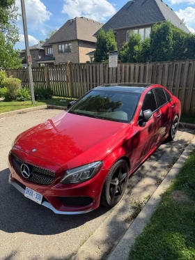 Mercedes-Benz C 450 AMG * Designo Cardinal Red pain * BURMESTER *  | Mobile.bg � ����� ������ 2