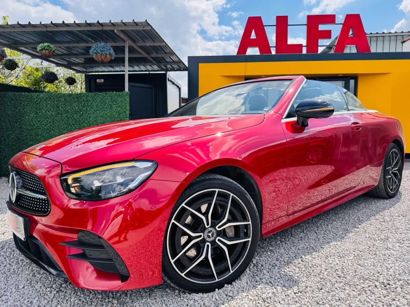 Mercedes-Benz E 220 d///AMG///4x4/CABRIO/69000км/ПЕРЛА/НОВА КОЛА///, снимка 2 - Автомобили и джипове - 50041189