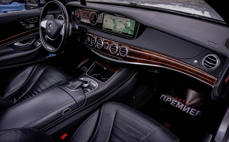 Mercedes-Benz S 500 Long-4MATIC-Webasto-NightVision-FULL!, снимка 11 - Автомобили и джипове - 53505524