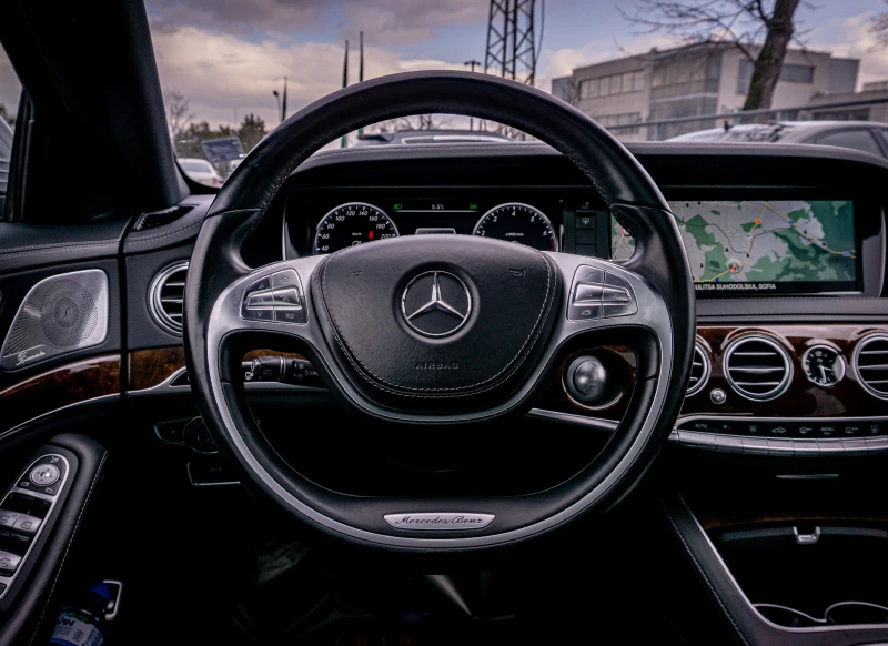 Mercedes-Benz S 500 Long-4MATIC-Webasto-NightVision-FULL!, снимка 10 - Автомобили и джипове - 53505524