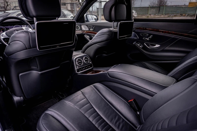 Mercedes-Benz S 500 Long-4MATIC-Webasto-NightVision-FULL!, снимка 12 - Автомобили и джипове - 53505524