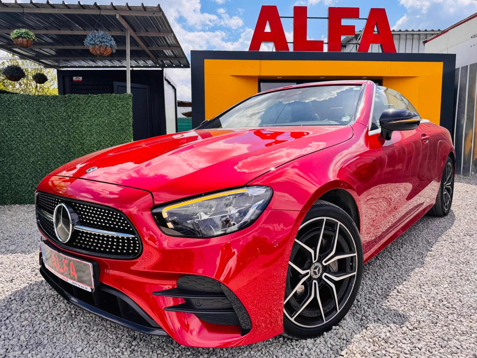 Mercedes-Benz E 220 d///AMG///4x4/CABRIO/69000км/ПЕРЛА/НОВА КОЛА///, снимка 1