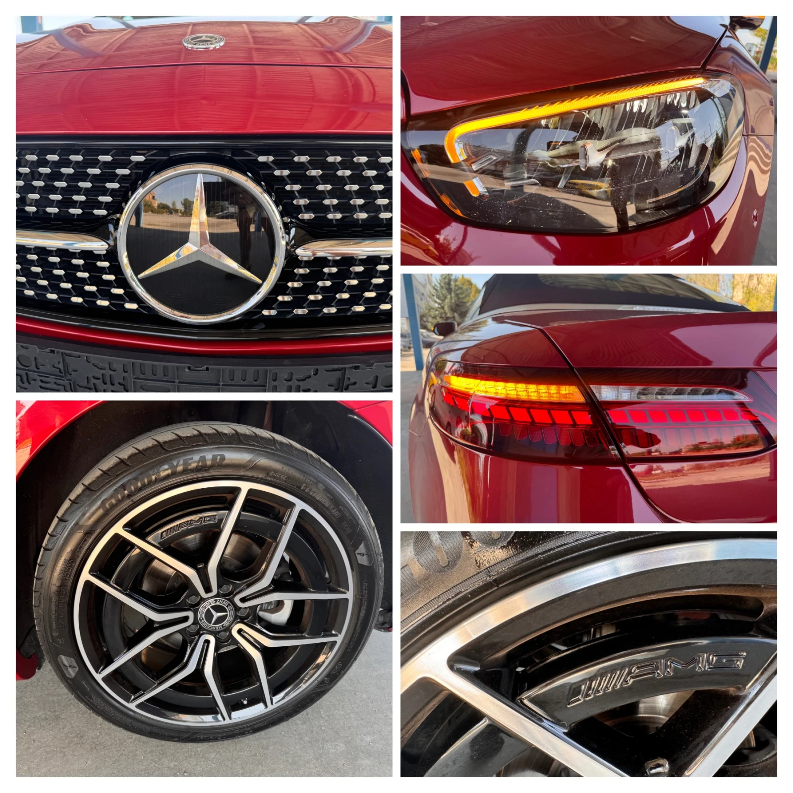 Mercedes-Benz E 220 d///AMG///4x4/CABRIO/69000км/ПЕРЛА/НОВА КОЛА/// - изображение 10