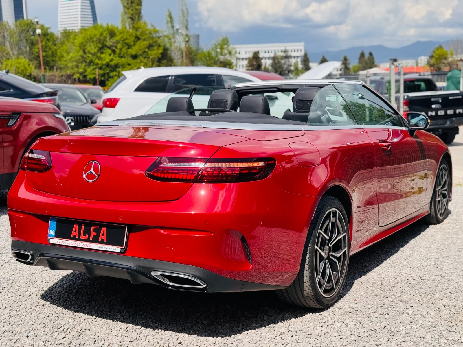 Mercedes-Benz E 220 d///AMG///4x4/CABRIO/69000км/ПЕРЛА/НОВА КОЛА/// - изображение 6