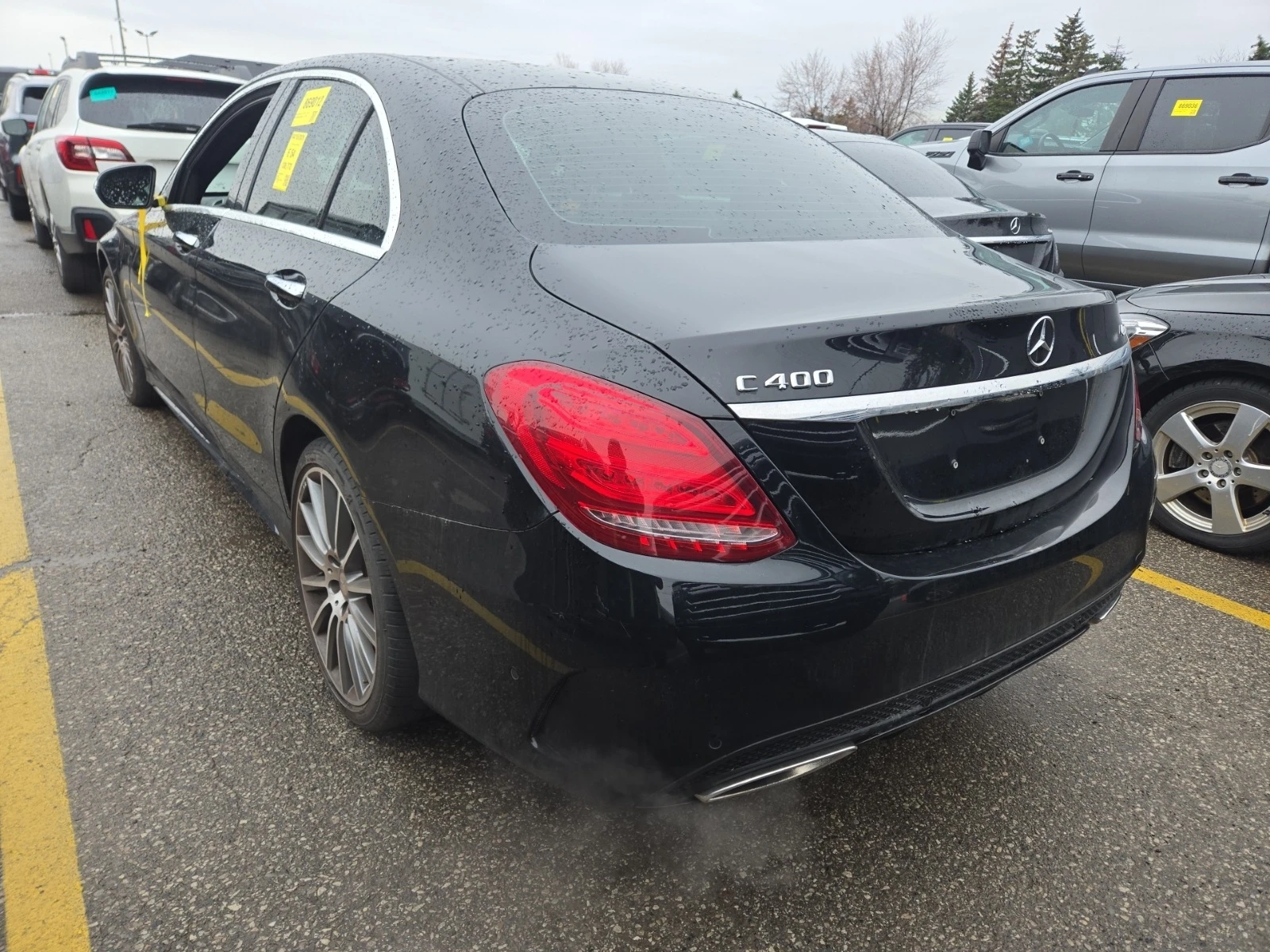 Mercedes-Benz C 400 AMG * KEYLESS * BURMESTER * СЕРВИЗНА ИСТОРИЯ * , снимка 4 - Автомобили и джипове - 54181267
