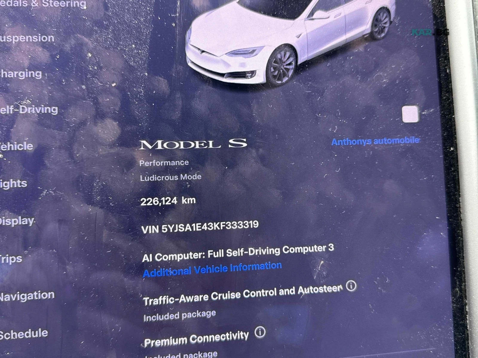 Tesla Model S PERFORMANCE ���� �� �� ����������� & ���������� | Mobile.bg � ����������� 12