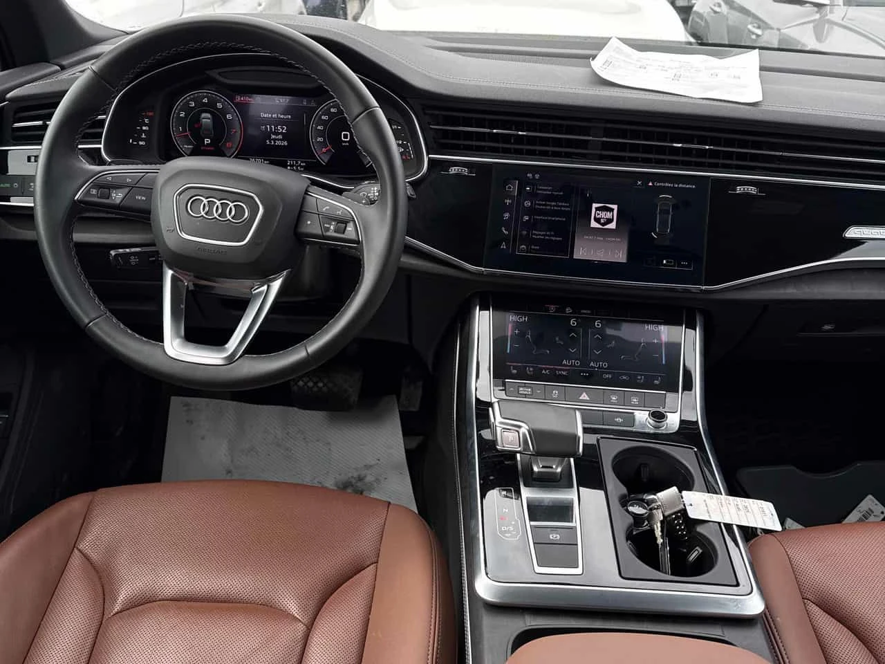 Audi Q7 * Progressiv * CARFAX * БЕЗ ПЪРВОНАЧАЛНА ВНОСКА, снимка 9 - Автомобили и джипове - 53728851