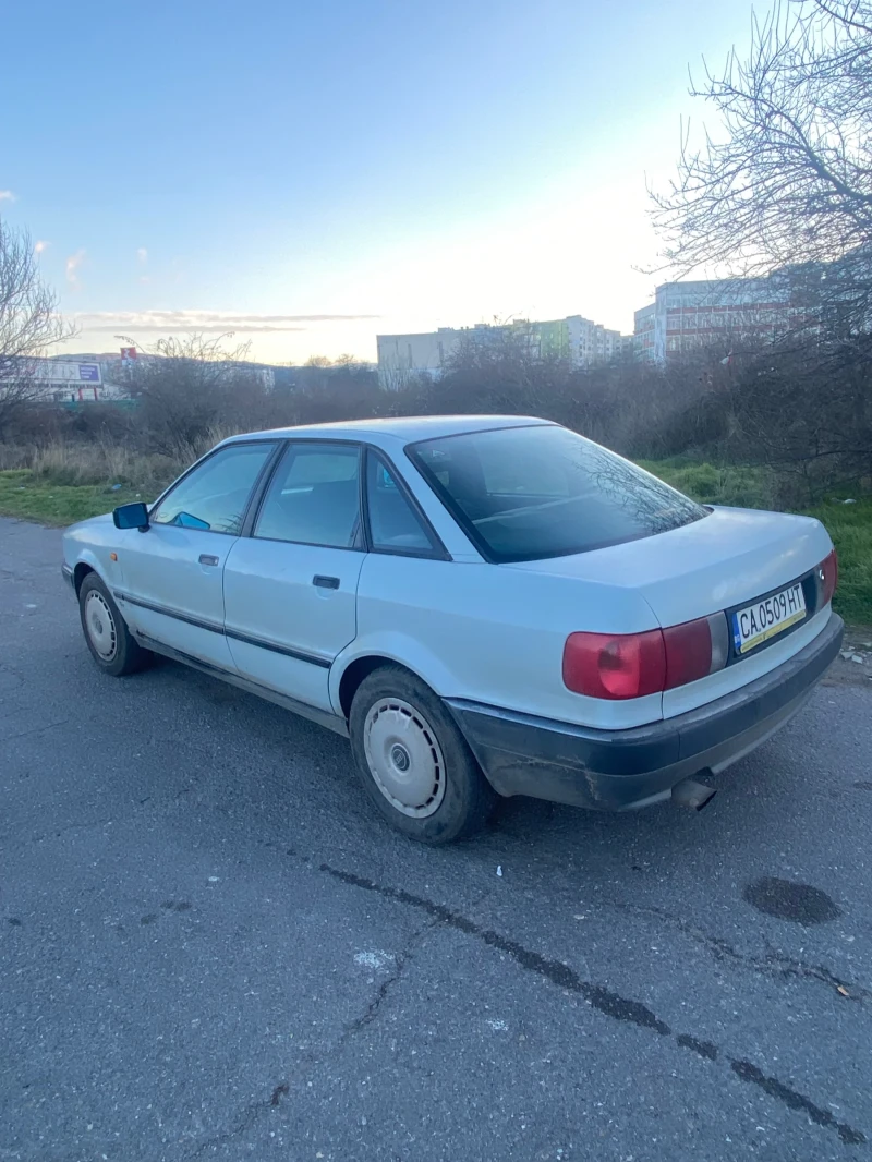 Audi 80 1.6 101 газ, снимка 4 - Автомобили и джипове - 53164315
