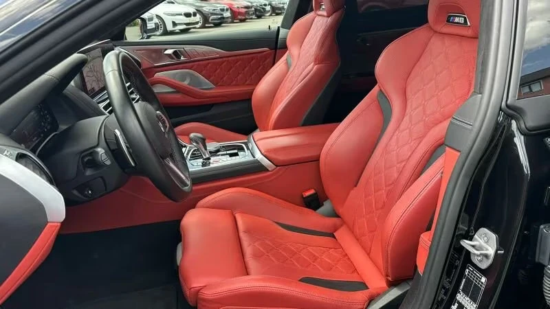 BMW M8 COMP/625HP/GRANCOUPE/xDRIVE/360/B&W/LASER/360/471z, снимка 12 - Автомобили и джипове - 54835066