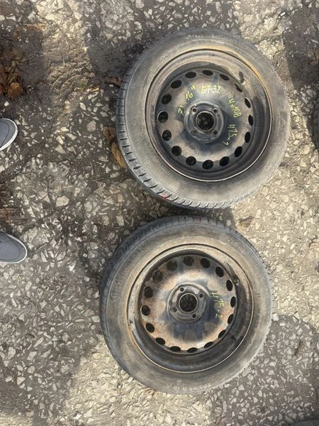 2 броя стоманена джанта 7Jx16''ET32 4x108 ном 15