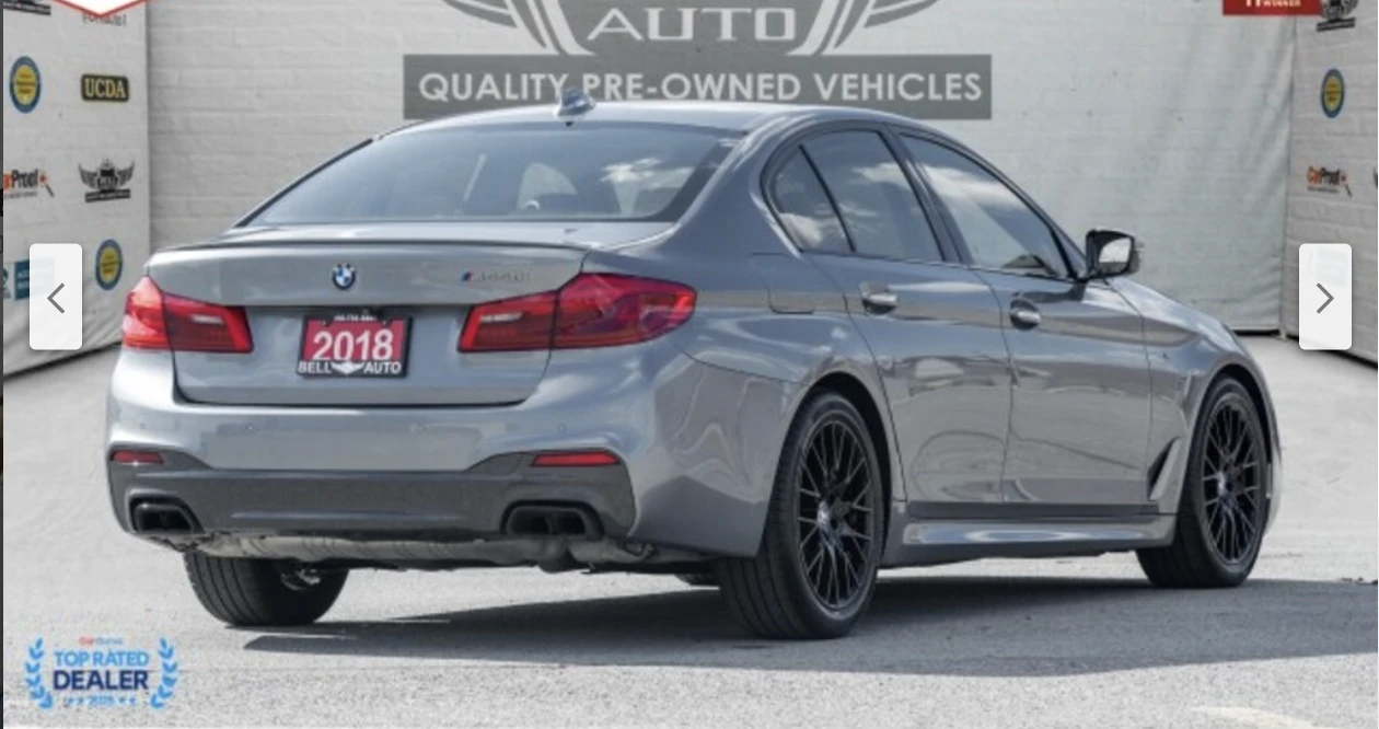 BMW 550 M550* XDRIVE* ДИСТРОНИК* HARMON* KARDON* 360КАМЕРА - изображение 2