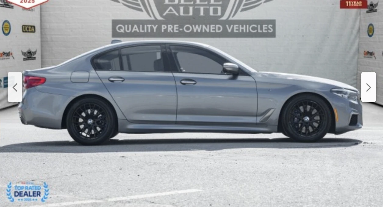 BMW 550 M550* XDRIVE* ДИСТРОНИК* HARMON* KARDON* 360КАМЕРА - изображение 3