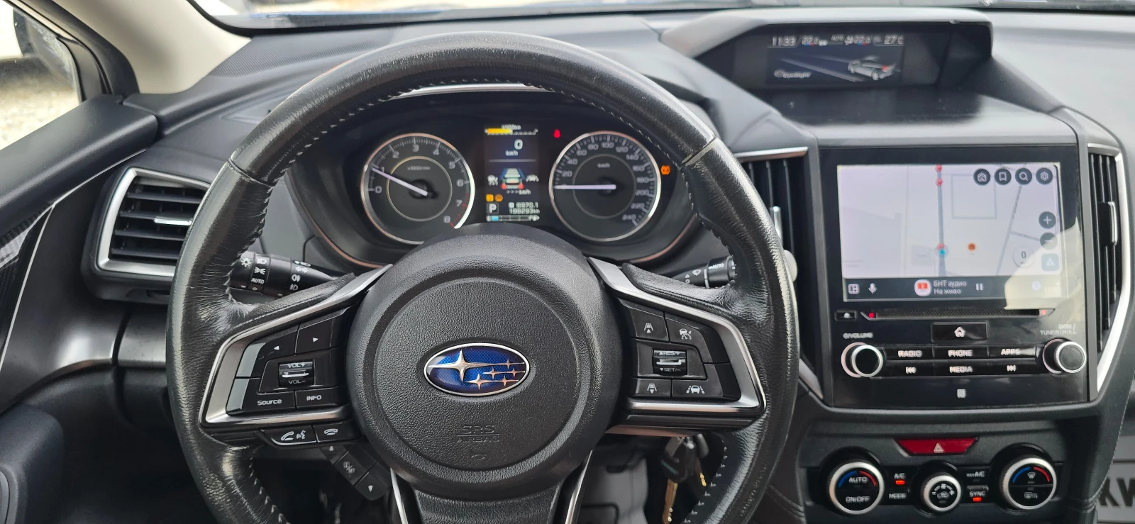 Subaru Impreza 1.6 BOXER GAZ 4×4 WIRELESS CAR PLAY/ANDROID , снимка 7 - Автомобили и джипове - 54782706