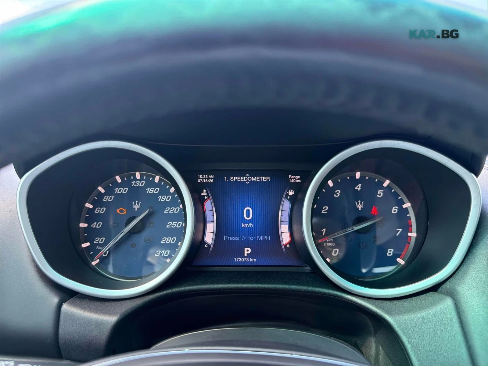 Maserati Ghibli S Q4 ЦЕНА ДО БЪЛГАРИЯ РЕГИСТРАЦИЯ & АВТОКРЕДИТ, снимка 10 - Автомобили и джипове - 55316137