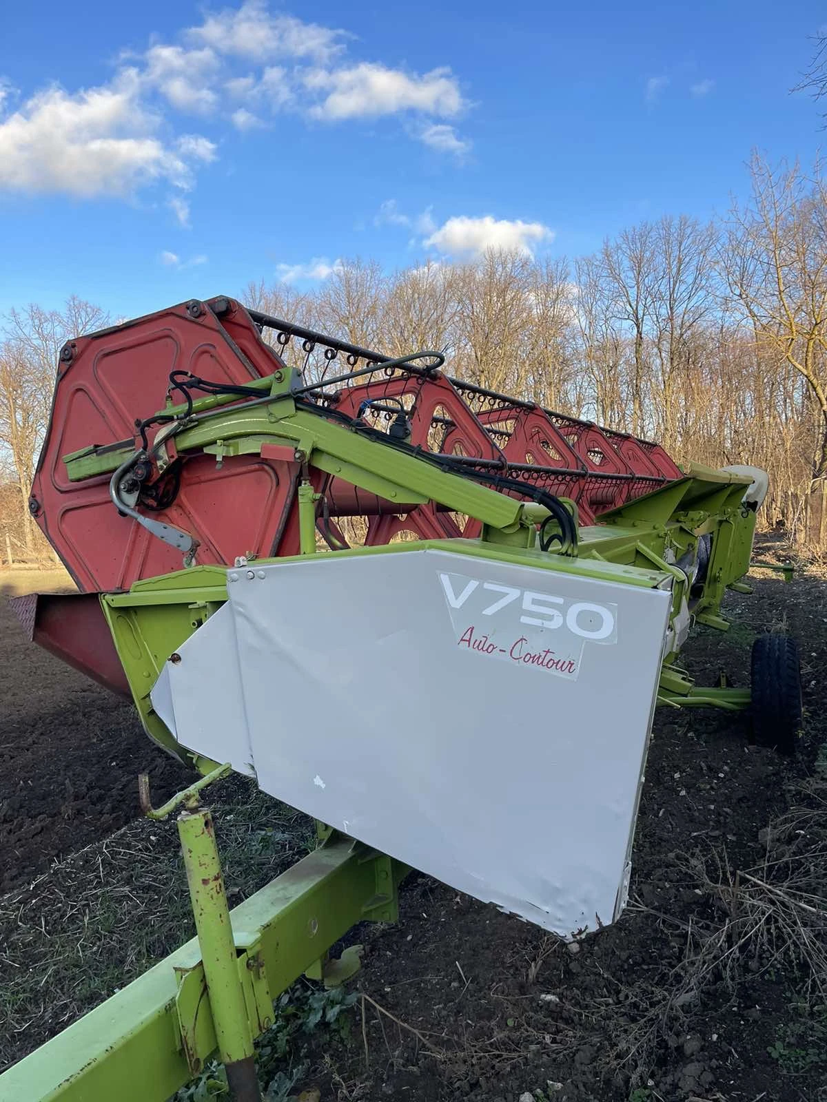 Хедер Claas Vario 7.50