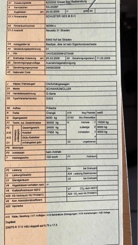 За камион Други Schwarzmuller за тежка техника, снимка 17 - Ремаркета - 40631021