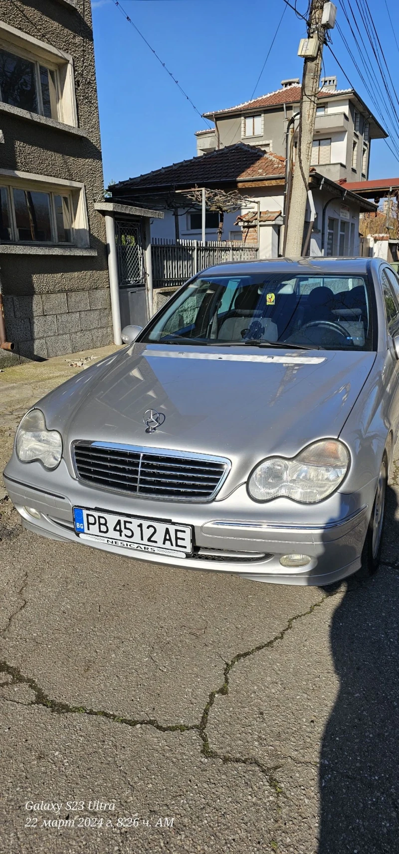 Mercedes-Benz C 200 2, 2 седан, снимка 1 - Автомобили и джипове - 45990278