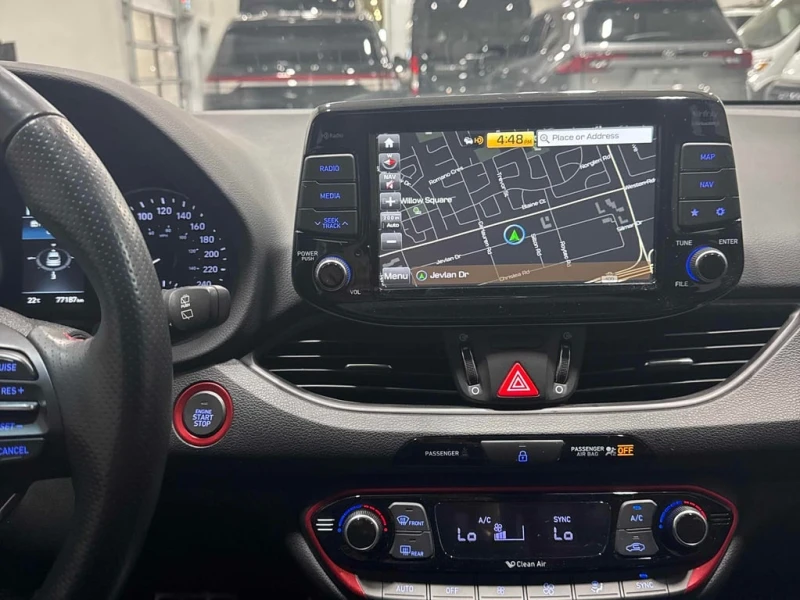 Hyundai Elantra * Sport Ultimate * CARFAX * БЕЗ ПЪРВОНАЧАЛНА ВНОСК, снимка 9 - Автомобили и джипове - 52673925