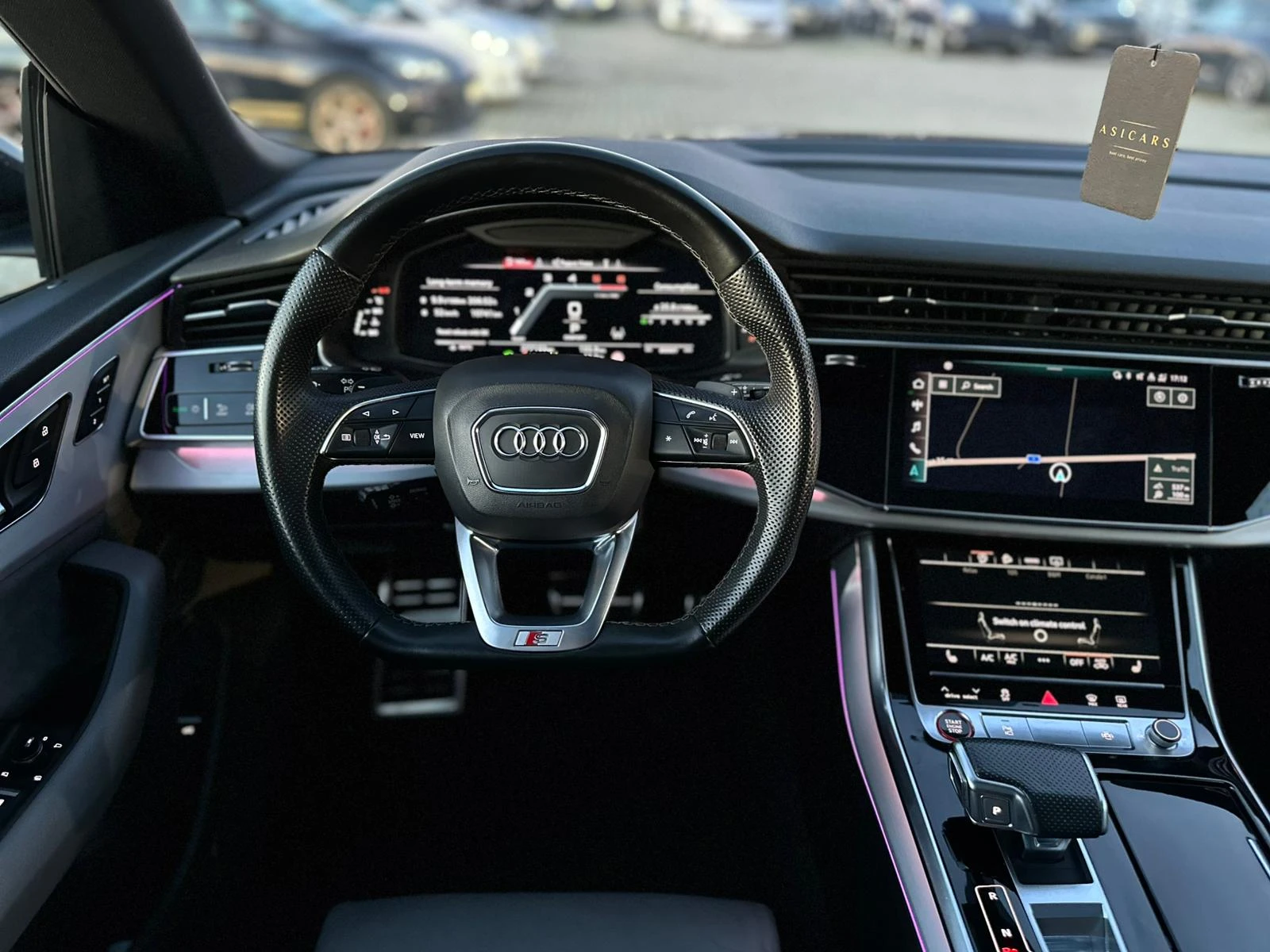 Audi SQ8 / FULL BLACK / 4.0 / 435 HP / TOP / | Mobile.bg   14