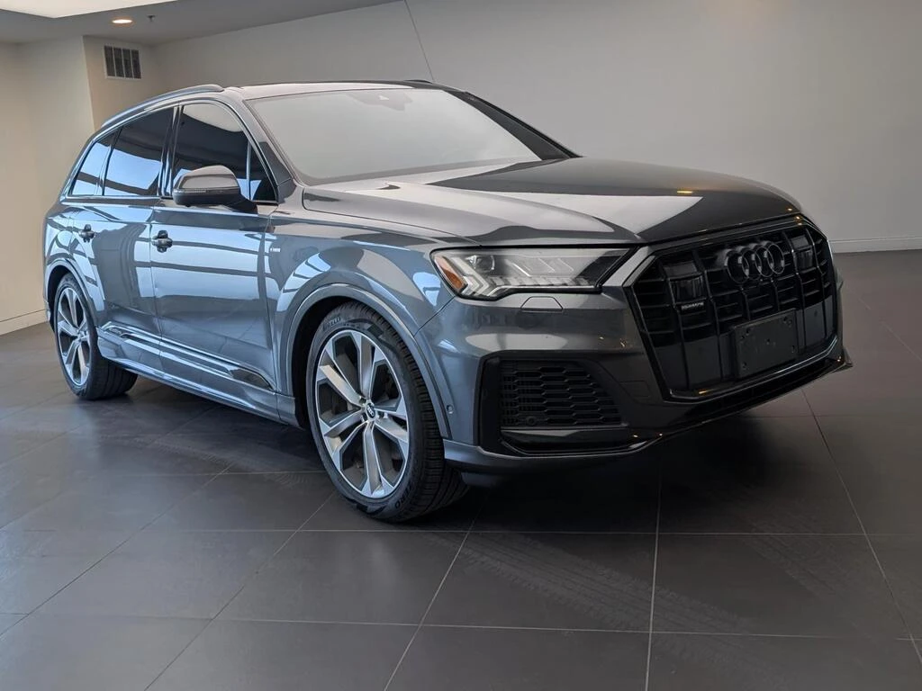 Audi Q7 55TFSI Technik* Black Optics* CARFAX* ��� �������� | Mobile.bg � ����������� 1