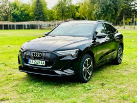 Audi E-Tron SPORTBACK S-line ALL BLACK EDITION  | Mobile.bg    1