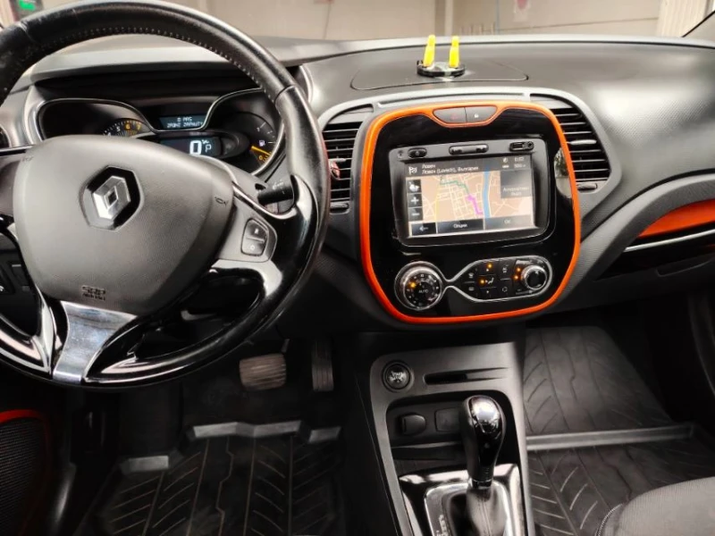 Renault Captur АВТОМАТ-1.2TCe-4ЦИЛИНЪРА-120кс-NAVI+ KEY LESS-ТОП!, снимка 12 - Автомобили и джипове - 47394236