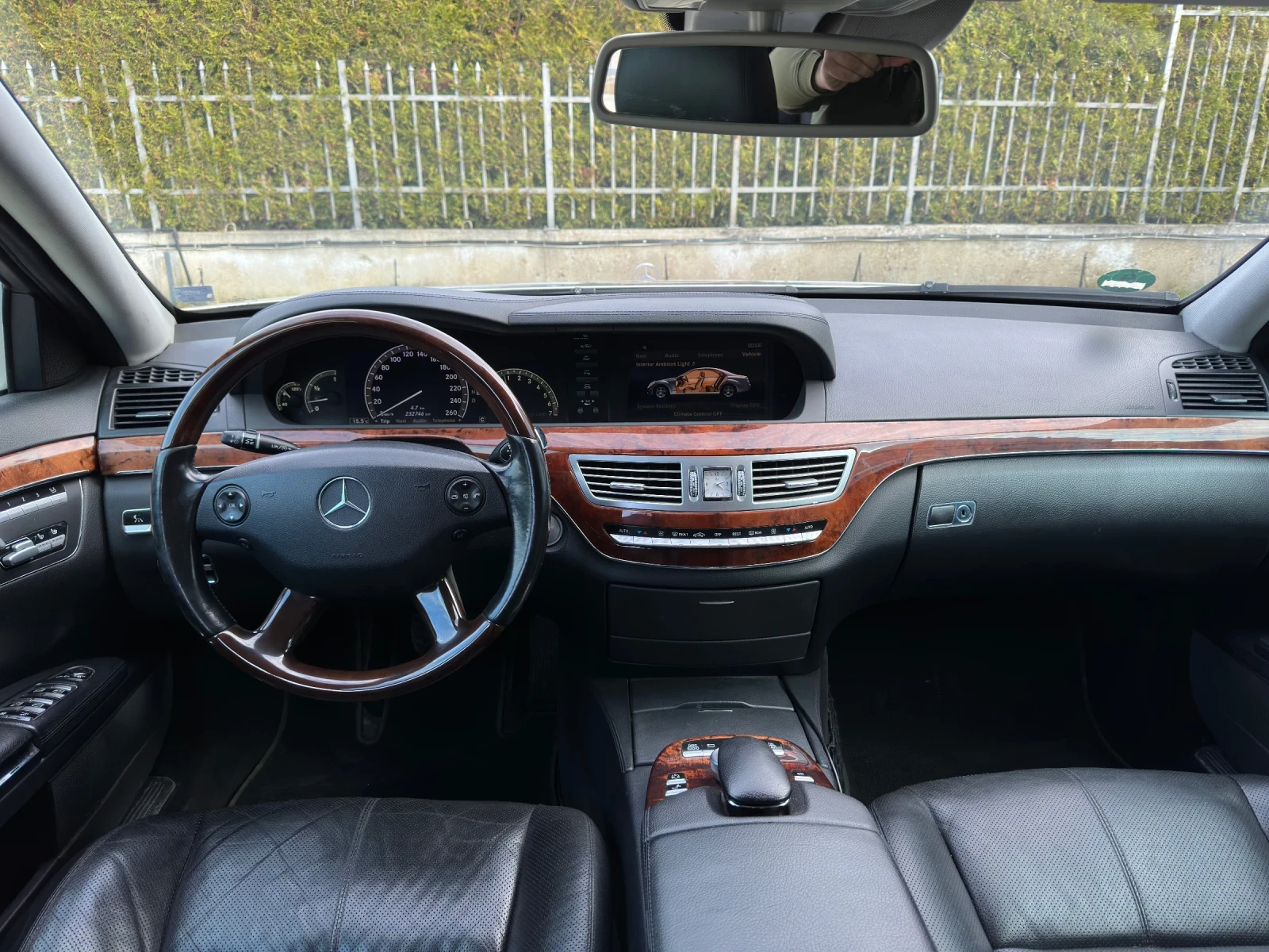 Mercedes-Benz S 500 LONG Газ/Бензин* NigthVision* * Подгрев* Обдухване, снимка 7 - Автомобили и джипове - 53987225