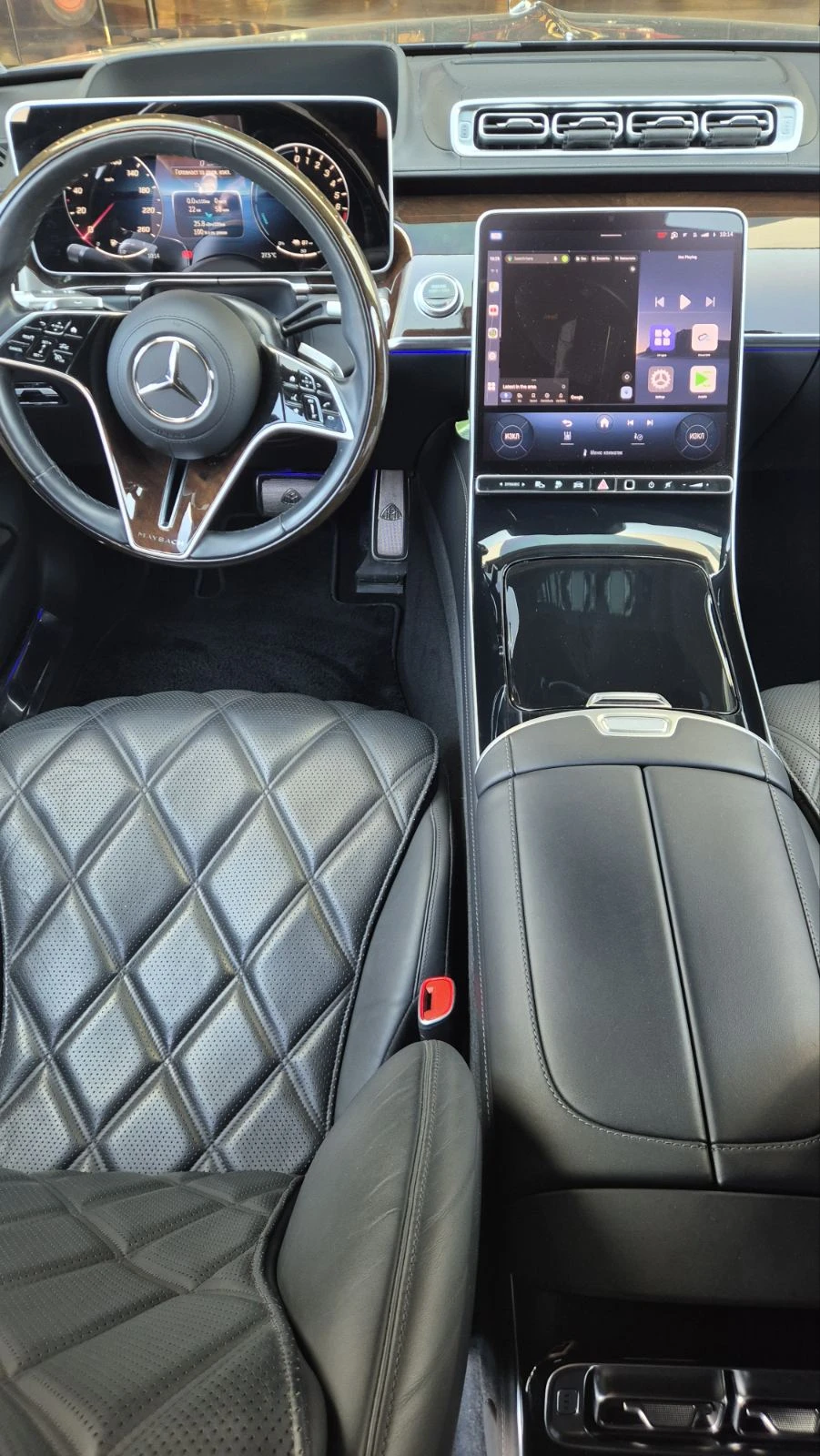 Mercedes-Benz Maybach S580 e 4Matic, снимка 11 - Автомобили и джипове - 55684167