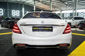 Mercedes-Benz S 560 LONG 4MATIC AMG LINE LED ПАНО BURM HUD ЛИЗИНГ 100%, снимка 7