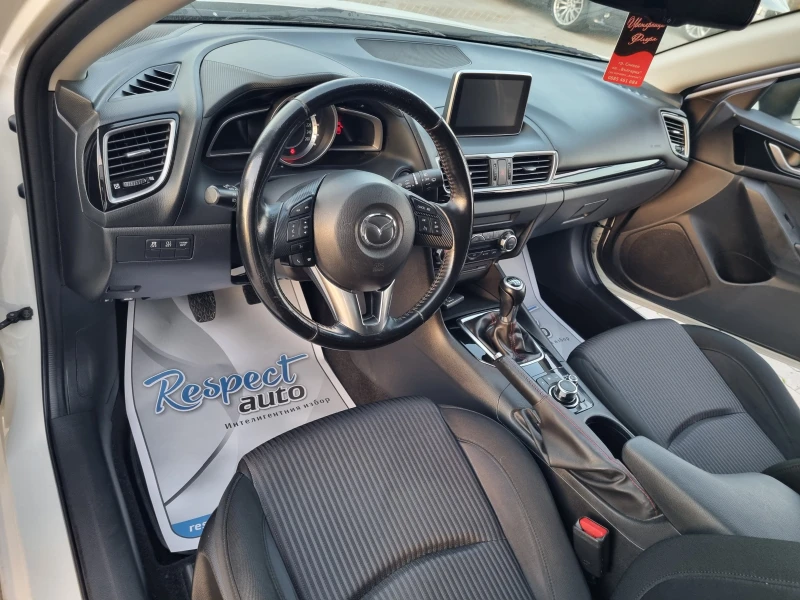 Mazda 3 2.2D-150кс 6 ск * СЕРВИЗНА ИСТОРИЯ!, снимка 9 - Автомобили и джипове - 52145573