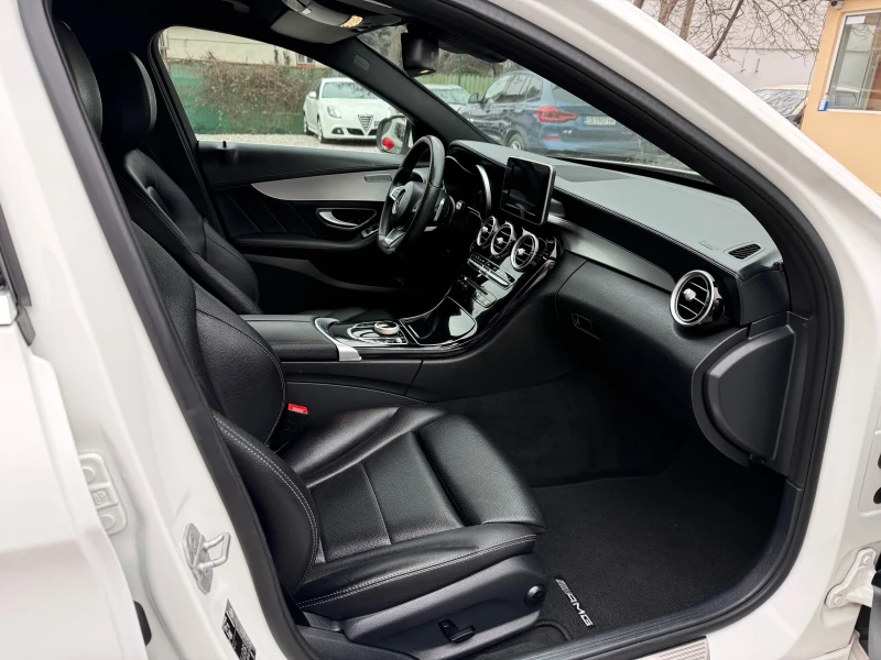 Mercedes-Benz C 250 BlueTEC AMG Line 4Matic 7G-Tronic - С ГАРАНЦИЯ!, снимка 13 - Автомобили и джипове - 53185273