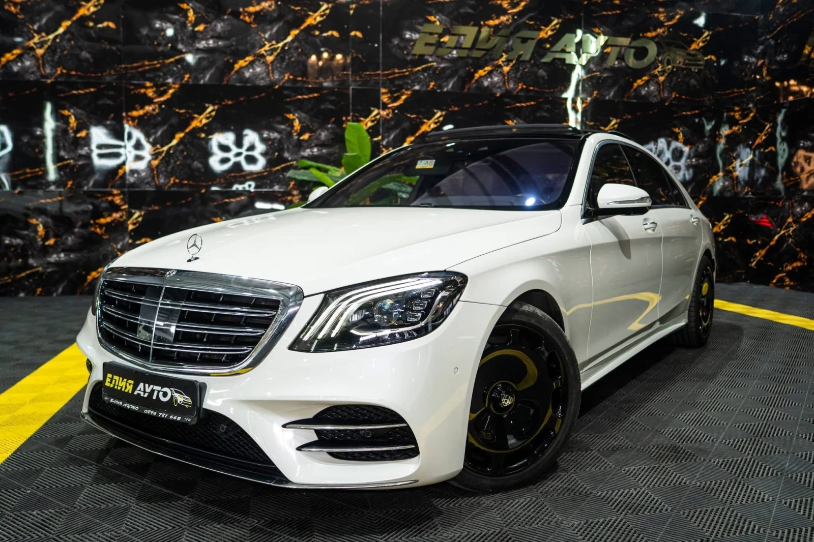 Mercedes-Benz S 560 LONG 4MATIC AMG LINE LED ПАНО BURM HUD ЛИЗИНГ 100%
