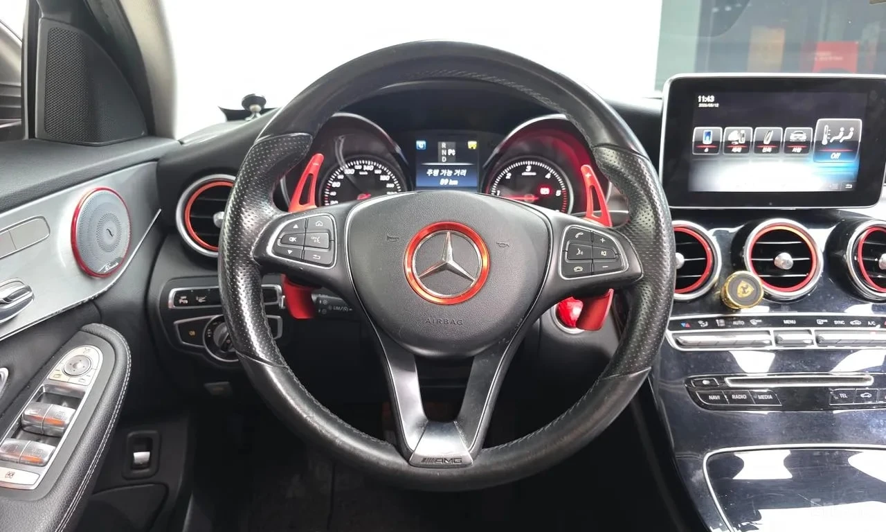 Mercedes-Benz C 220 * AMG OPTIC * ФИКСИРАНА ЦЕНА ДО БЪЛГАРИЯ, снимка 13 - Автомобили и джипове - 56116794