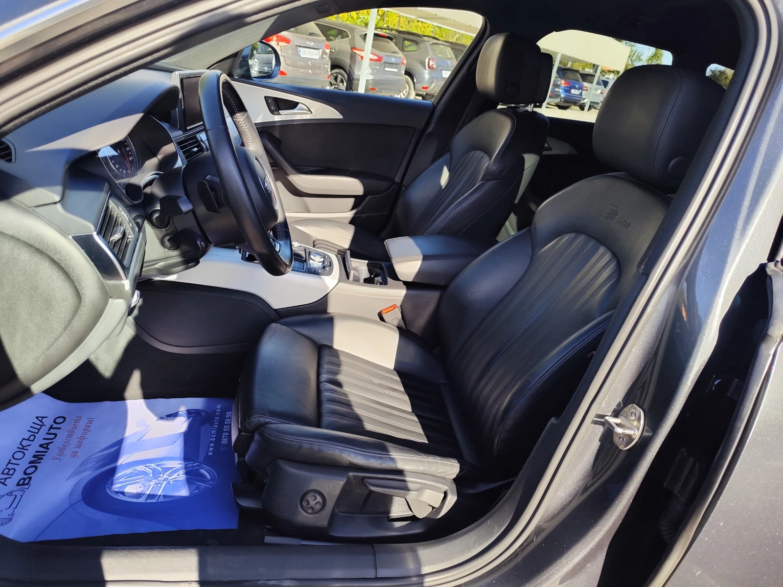 Audi A6 2.0TDi/BUSINESS/4X4/S-LINE/AUTOM/NAVI/CAMERA/КОЖА, снимка 7 - Автомобили и джипове - 56172062