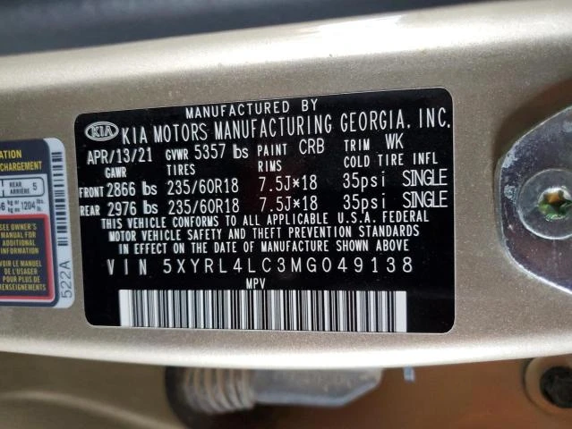 Kia Sorento 2.5L 4 Front-wheel Drive, снимка 5 - Автомобили и джипове - 52934993