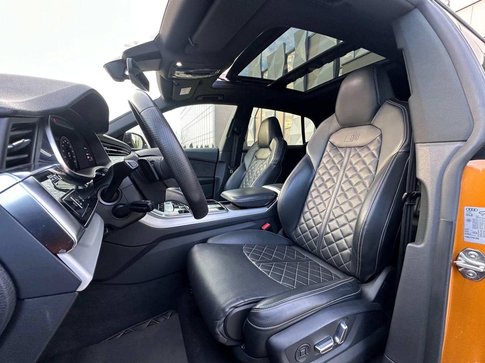 Audi Q8 5.0TDI#3xSLINE#B&O#MATRIX-LASER#PODGREV#OBDUH#PANO | Mobile.bg   13