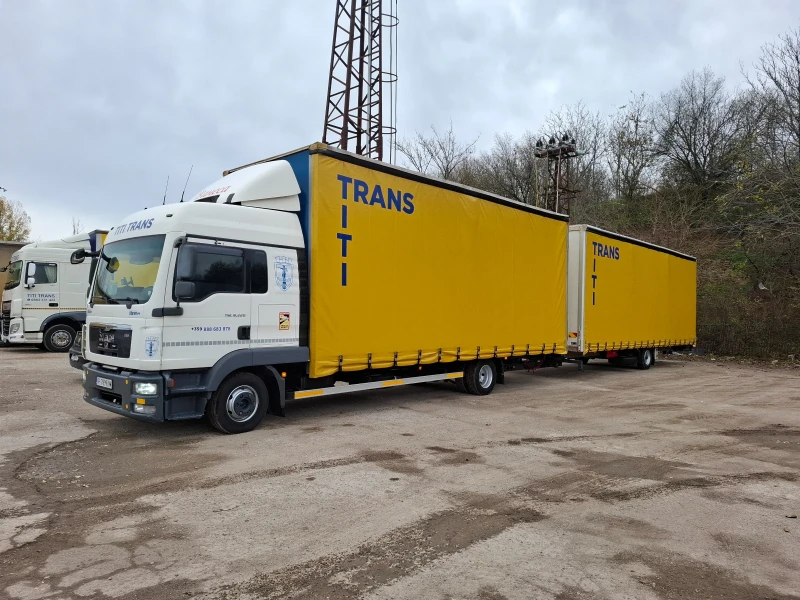 Man Tgl В добро състояние 7.75 камион 7.75 ремарке  , снимка 3 - Камиони - 53166900