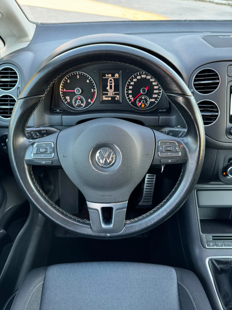 VW Golf Plus 1.6TDi/105кс/STYLE/ГЕРМАНИЯ/КЛИМАТРОНИК/ПОДГРЕВ, снимка 9 - Автомобили и джипове - 47584729