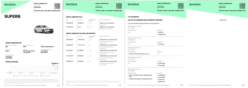 Skoda Superb Skoda Superb 2.0 TDI 4x4 7DSG, снимка 17 - Автомобили и джипове - 51741263