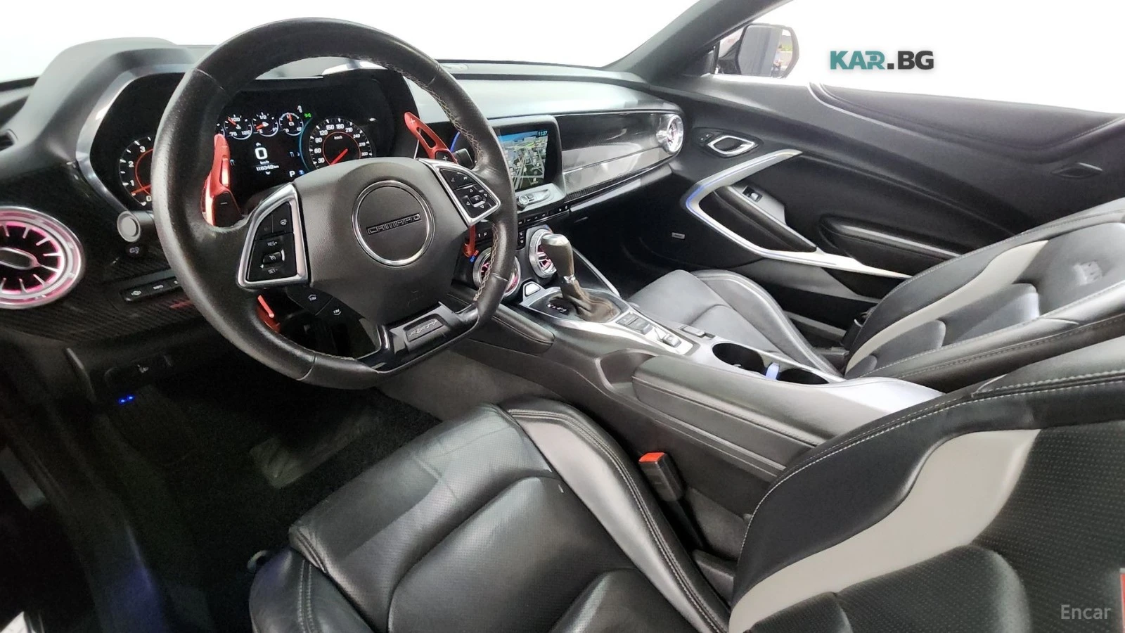Chevrolet Camaro SS 6.2 V8* КОЖА* ОБДУХВ* HUD, снимка 7 - Автомобили и джипове - 55073337