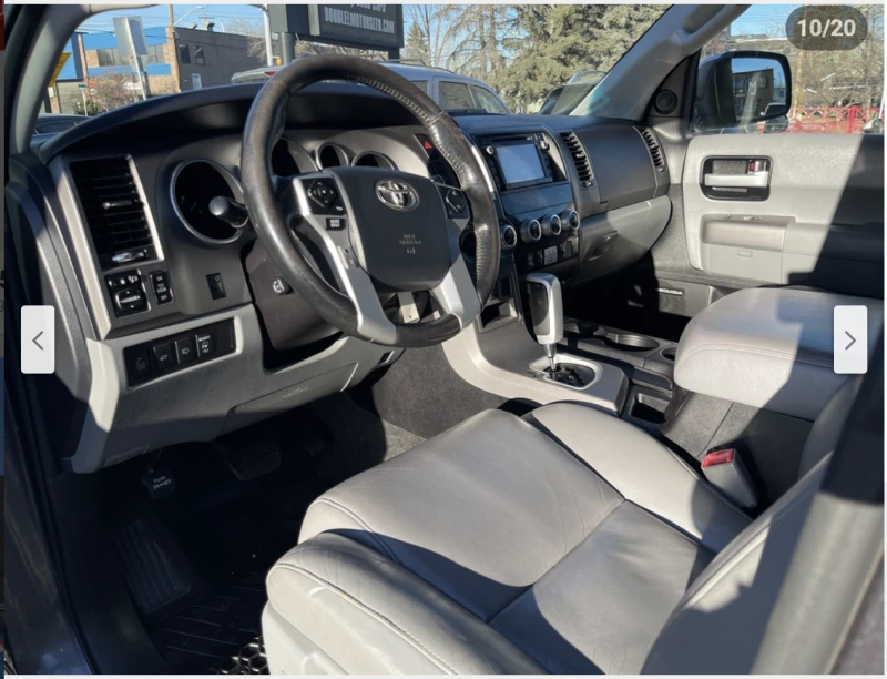 Toyota Sequoia LIMITED* 5.7* V8* ПОДГРЕВ* КАМЕРА* КЕЙЛЕС, снимка 13 - Автомобили и джипове - 52572912