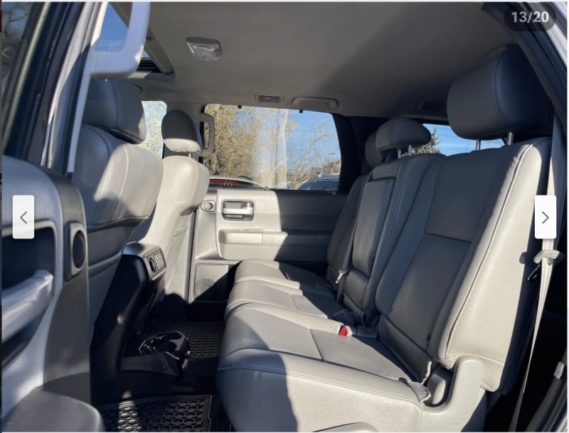 Toyota Sequoia LIMITED* 5.7* V8* ПОДГРЕВ* КАМЕРА* КЕЙЛЕС, снимка 16 - Автомобили и джипове - 52572912