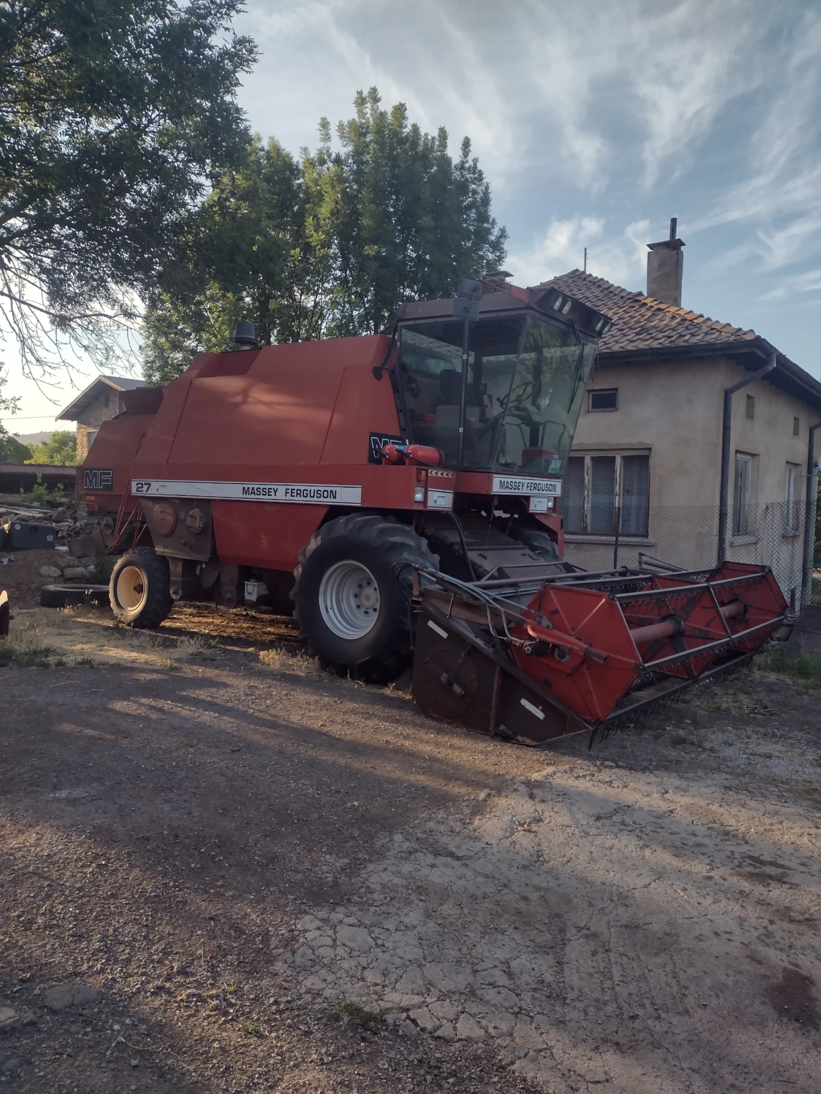 Комбайн Massey Ferguson 27 - изображение 10