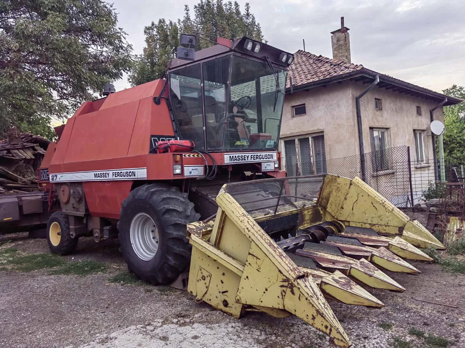 Комбайн Massey Ferguson 27 - изображение 7