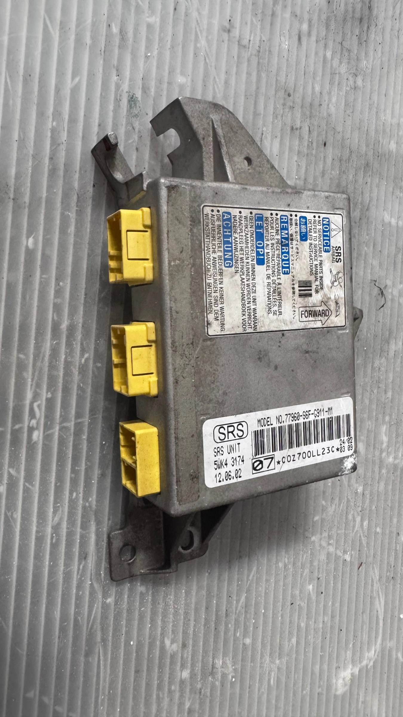 Airbag  /  /  a Honda Civic - 77960-S6F-G911-M1 / 5WK43174 | Mobile.bg   1