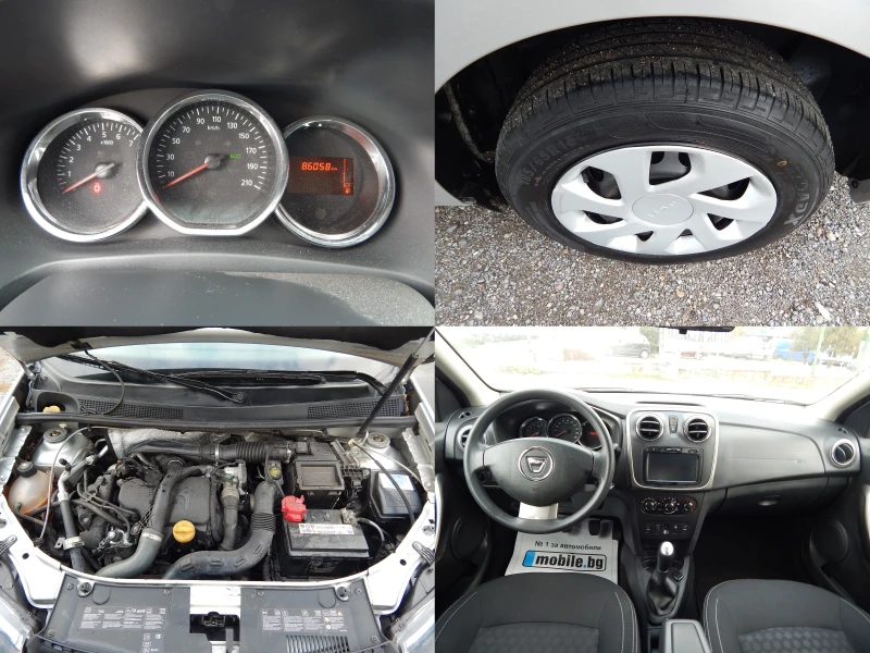 Dacia Logan 1.5DCI* 86000km.* НАВИГАЦИЯ* , снимка 14 - Автомобили и джипове - 47555320